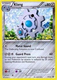Klang #11 · McDonald's Collection 2012 Pokémon card