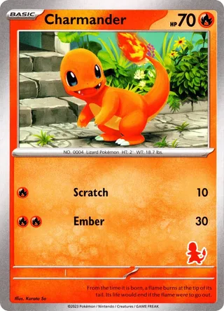 Charmander #9 · My First Battle Pokémon card