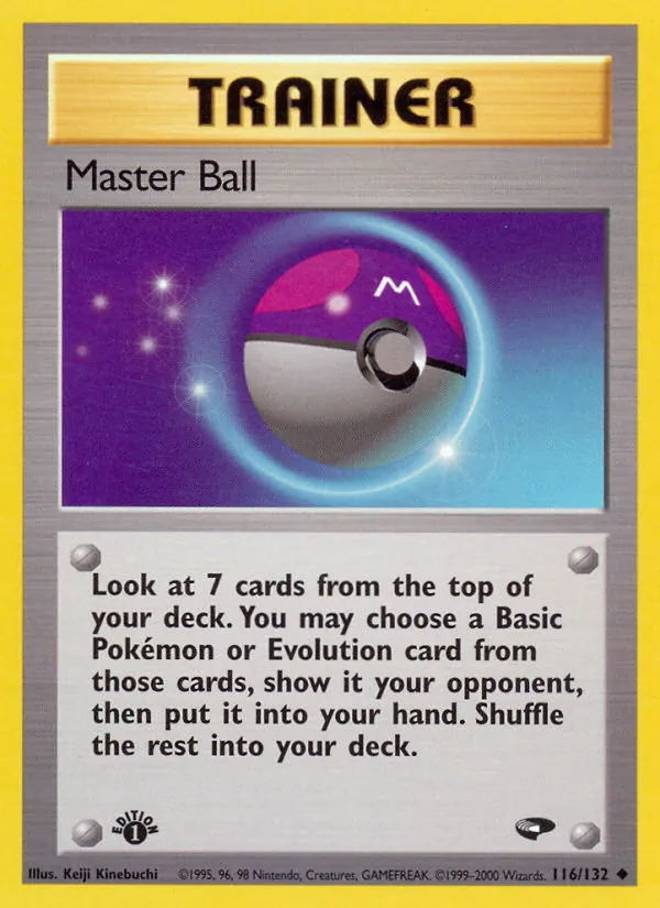 Master Ball full card art