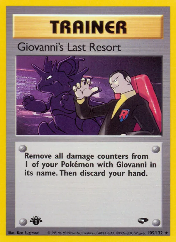 Giovanni's Last Resort full card art
