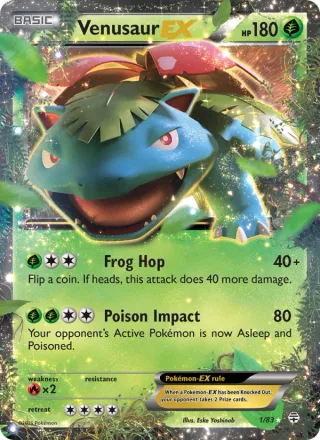 Venusaur EX #1 · Generations Pokémon card