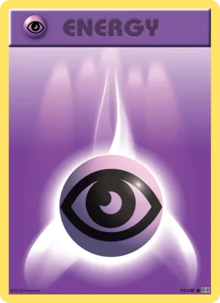 Psychic Energy #95 · Evolutions Pokémon card