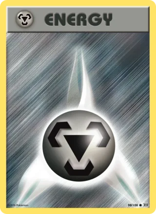 Metal Energy #98 · Evolutions Pokémon card
