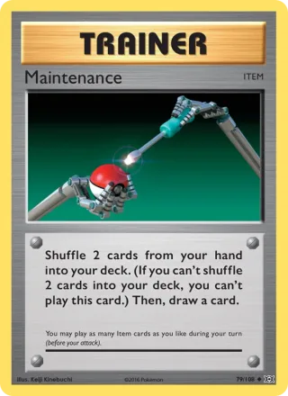 Maintenance #79 · Evolutions Pokémon card
