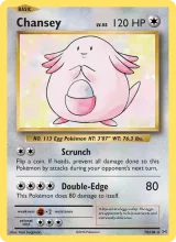 Chansey · Evolutions Pokémon card