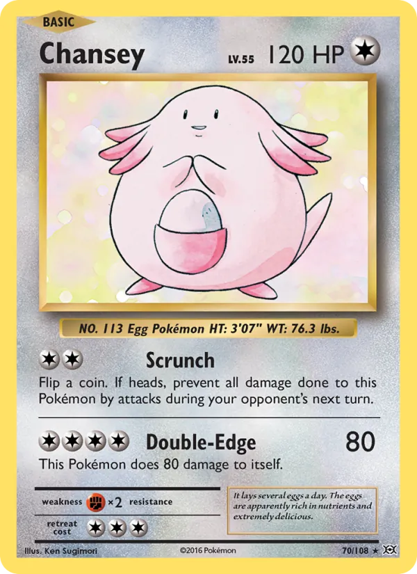 Chansey full card art