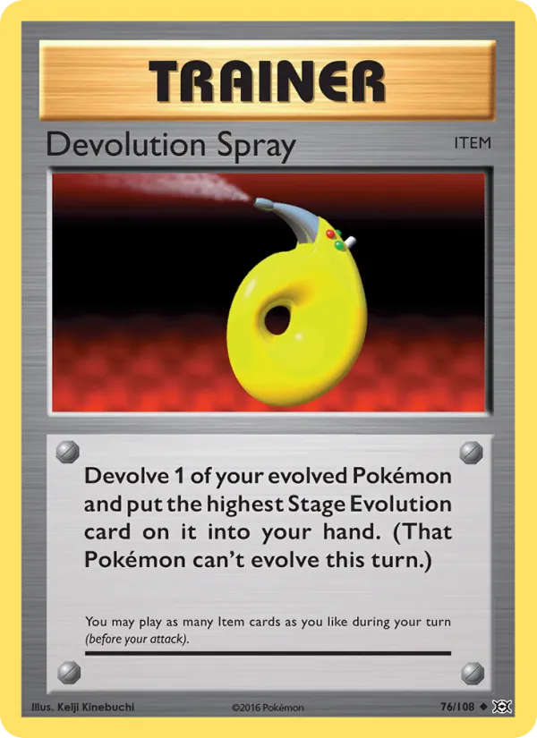 Devolution Spray full card art