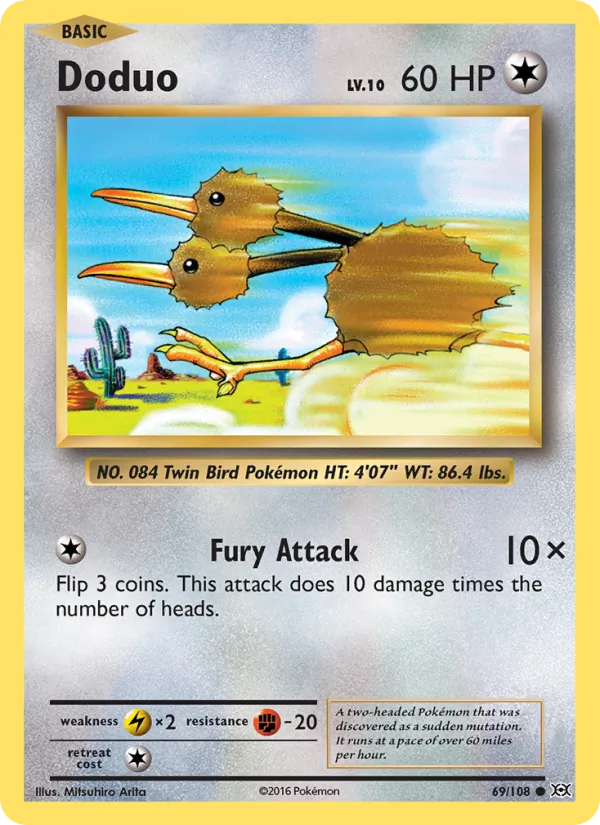 Doduo full card art