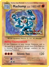 Machamp · Evolutions Pokémon card