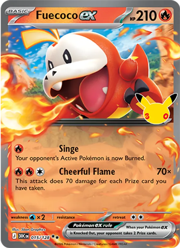 Fuecoco ex full card art