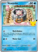Slowpoke #016/128 · 30th Celebration Pokémon card