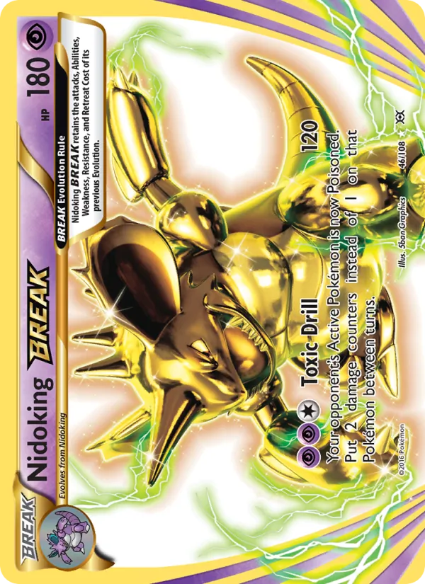 Nidoking BREAK full card art