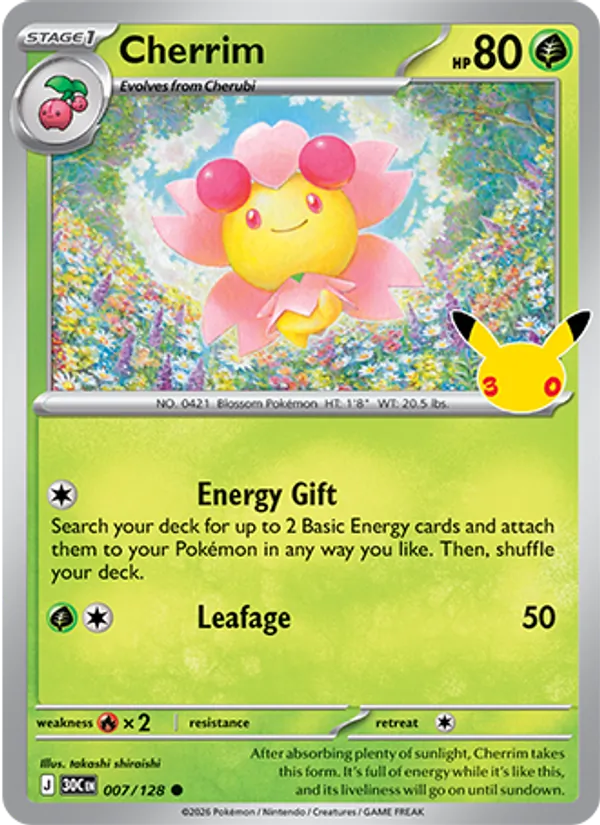Cherrim full card art