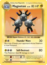 Magneton · Evolutions Pokémon card