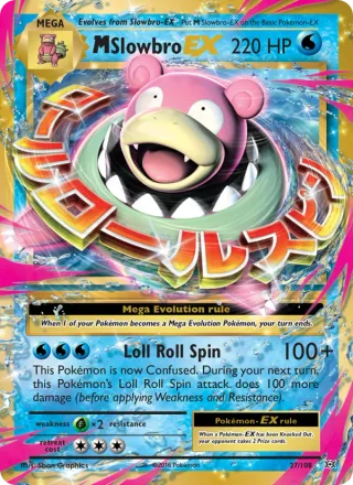 M Slowbro EX #27 · Evolutions Pokémon card