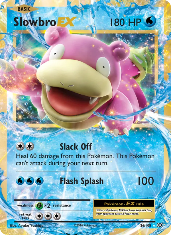 Slowbro EX full card art