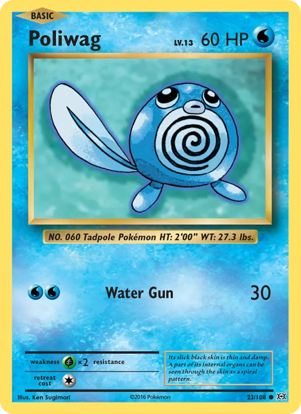 Poliwag full card art