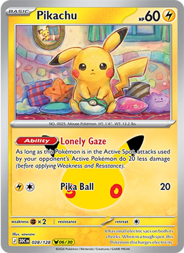 Pikachu full card art