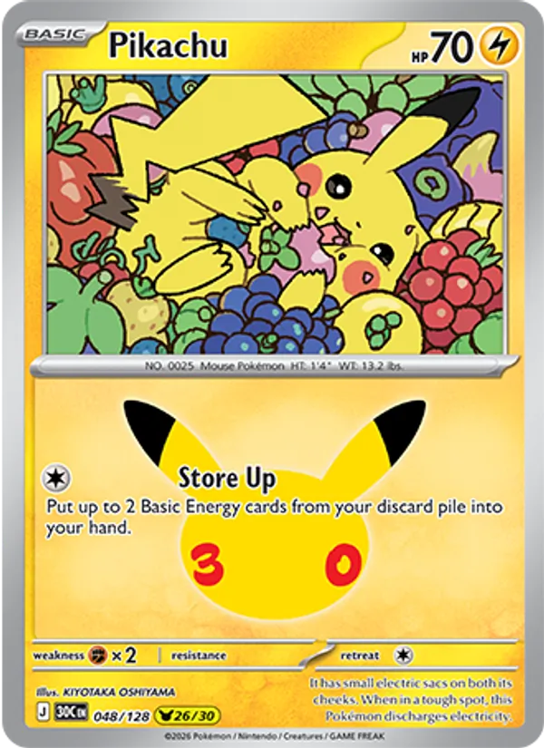 Pikachu full card art