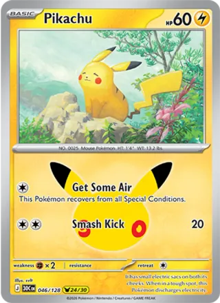 Pikachu #046 · 30th Celebration Pokémon card