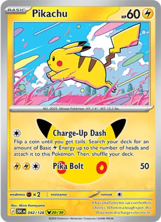 Pikachu #042 · 30th Celebration Pokémon card
