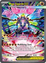 Mega Zygarde ex · Perfect Order Pokémon card