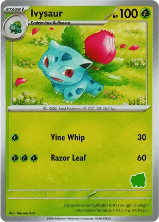 Ivysaur #2 · My First Battle Pokémon card
