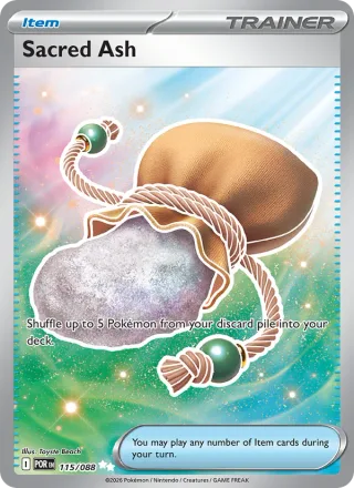 Sacred Ash #115 · Perfect Order Pokémon card