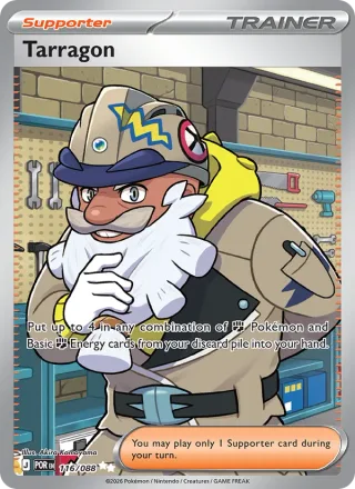Tarragon #116 · Perfect Order Pokémon card