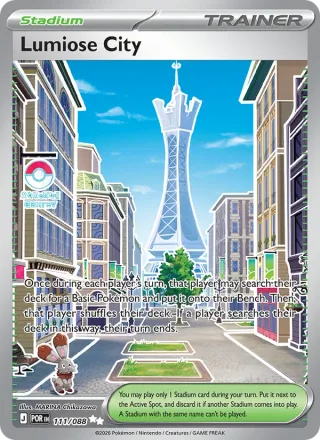 Lumiose City #111 · Perfect Order Pokémon card
