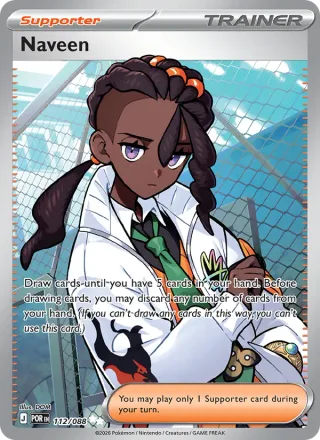 Naveen #112 · Perfect Order Pokémon card