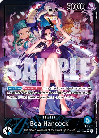 Boa Hancock (2025 PSA Magazine Promo) #OP07-038-2025-psa-magazine-promo · One Piece Promotion Cards One Piece card