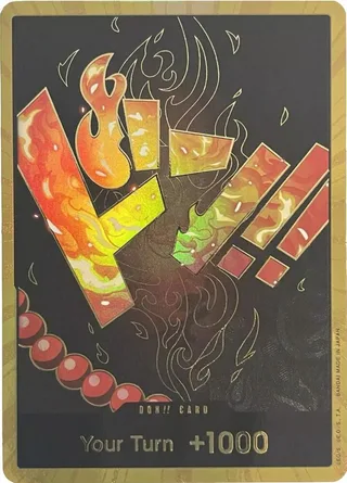 DON!! Card (Ace) (Gold) #don-card-ace-gold · Premium Booster -The Best- One Piece card