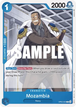 Mozambia #OP05-053 · Awakening of the New Era: 1st Anniversary Tournament Cards One Piece card
