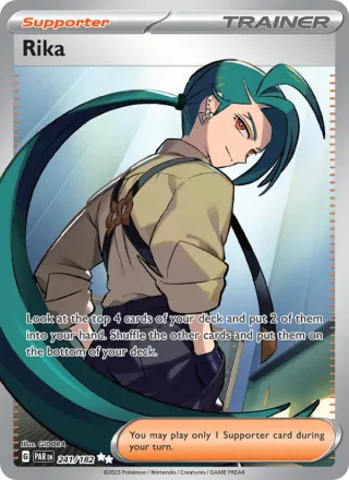 Rika #241 · Paradox Rift Pokémon card