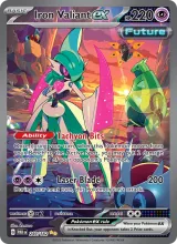 Iron Valiant ex · Paradox Rift Pokémon card