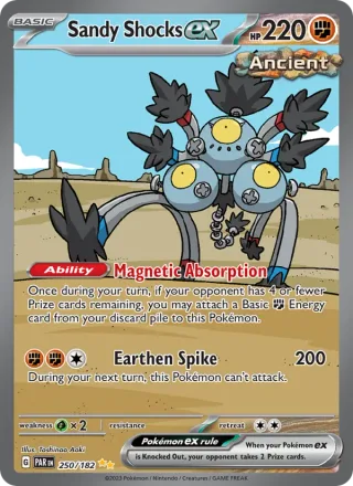 Sandy Shocks ex #250 · Paradox Rift Pokémon card