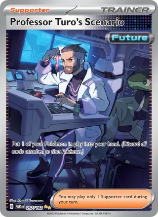 Professor Turo's Scenario #257 · Paradox Rift Pokémon card