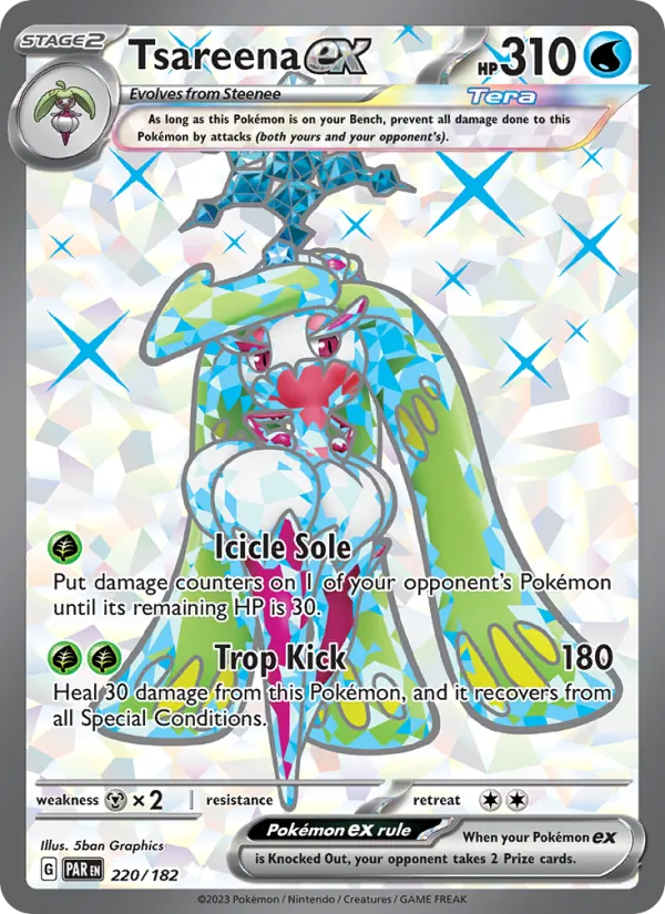 Tsareena ex full card art