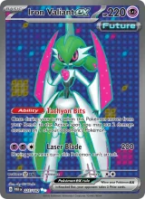 Iron Valiant ex · Paradox Rift Pokémon card