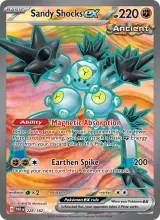 Sandy Shocks ex · Paradox Rift Pokémon card