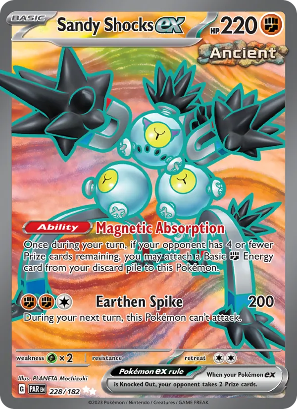 Sandy Shocks ex full card art