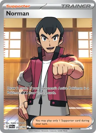 Norman #237 · Paradox Rift Pokémon card