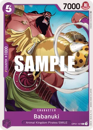 Babanuki #OP01-107 · Romance Dawn One Piece card
