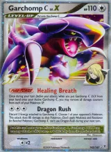 Garchomp C LV.X · Supreme Victors Pokémon card