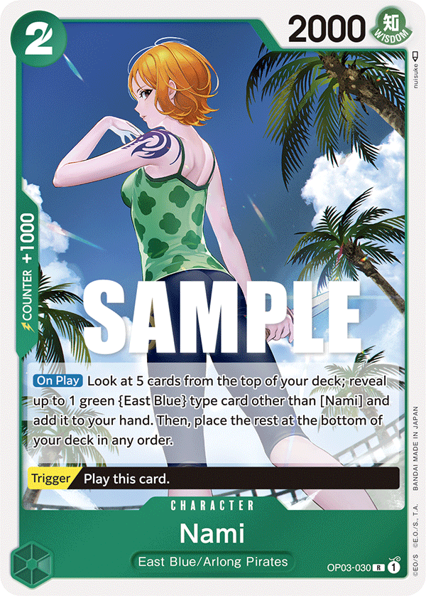Nami full card art
