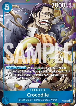 Crocodile (Store 2-on-2 Battle 2025 Winner) #P-082-store-2-on-2-battle-2025-winner · One Piece Promotion Cards One Piece card