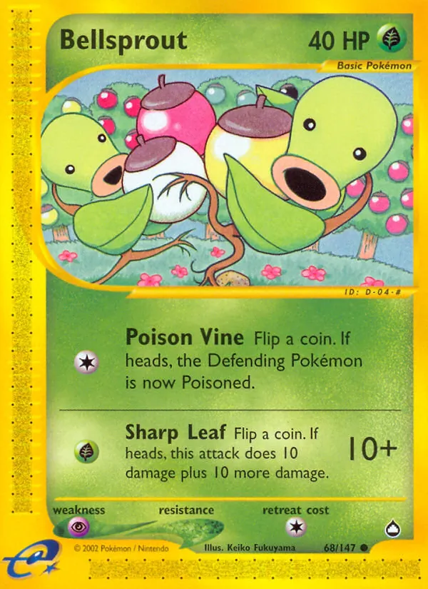 Bellsprout full card art