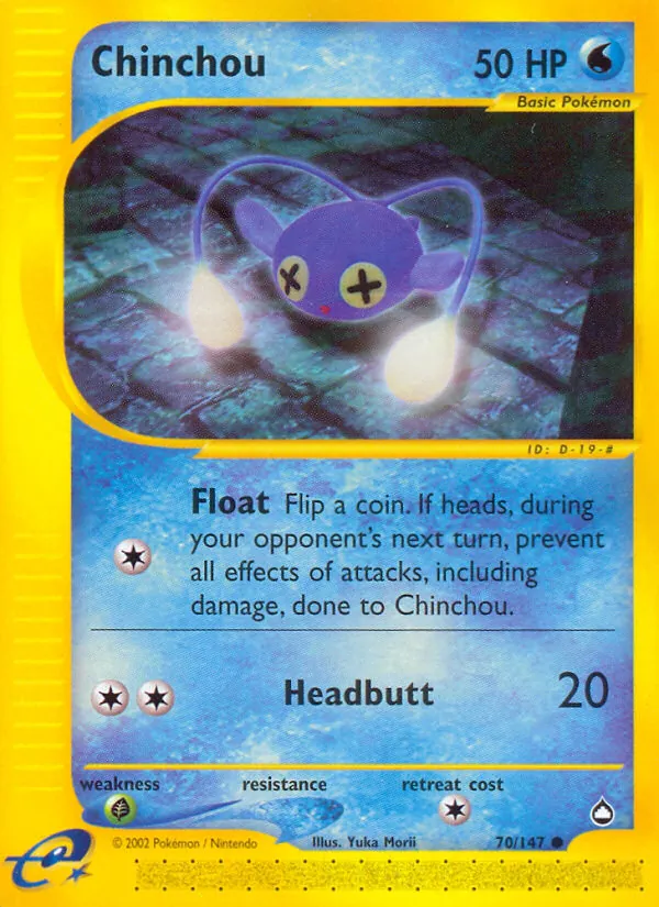 Chinchou full card art