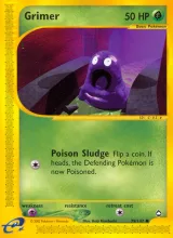 Grimer · Aquapolis Pokémon card